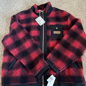 Pendleton Red and Black Plaid Jacket